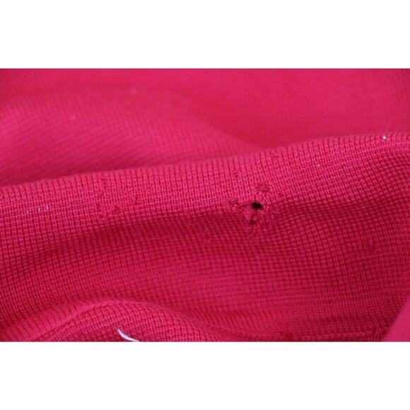 VINTAGE Lilli Russell Womens Size 10 Knit Jacket & Skirt Set Cherry Red - Picture 10 of 16